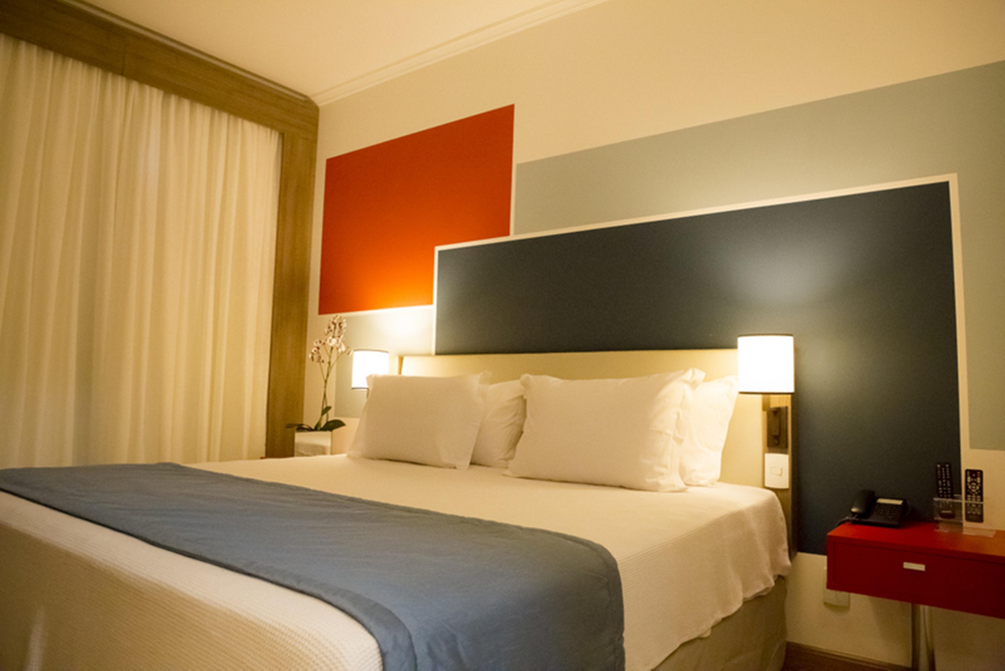 Hotel Tryp By Wyndham Ribeirão Preto Exteriér fotografie A bedroom at the hotel