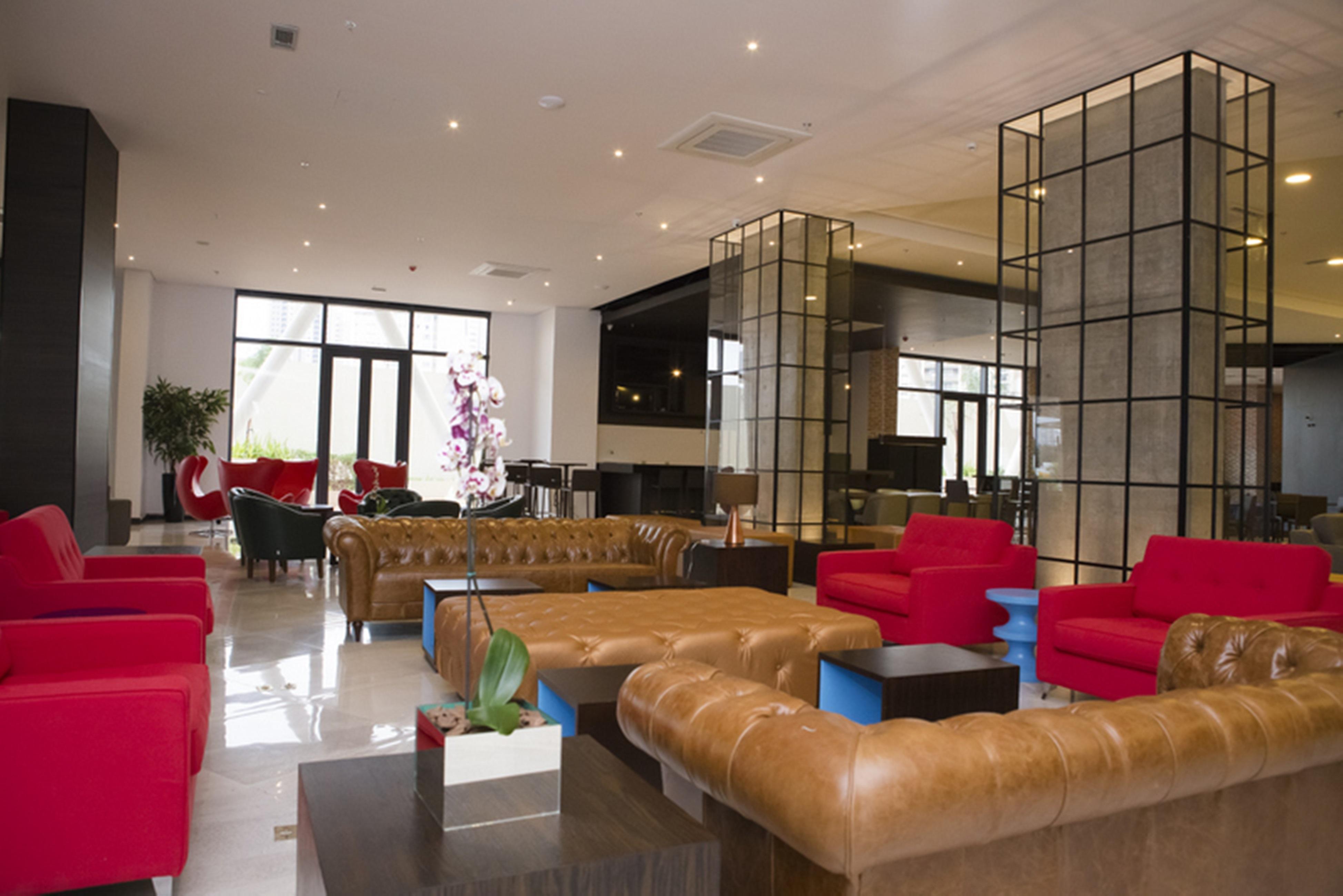 Hotel Tryp By Wyndham Ribeirão Preto Exteriér fotografie Lobby
