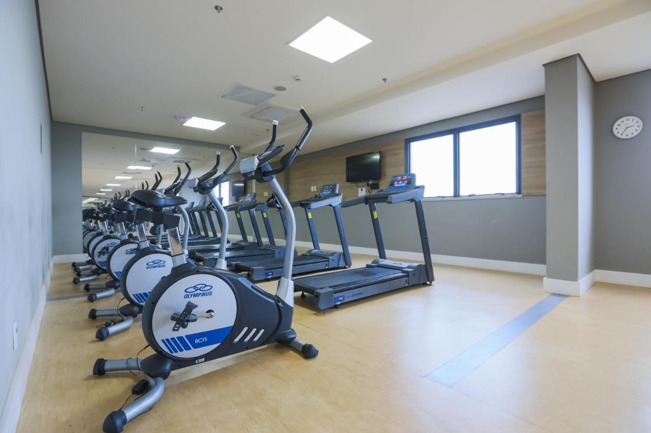 Hotel Tryp By Wyndham Ribeirão Preto Exteriér fotografie The gym at the hotel